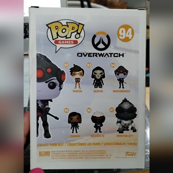 Funko Widowmaker -‎ Overwatch #94 [EUC] Lootcrate Exclusive - Picture 5 of 6
